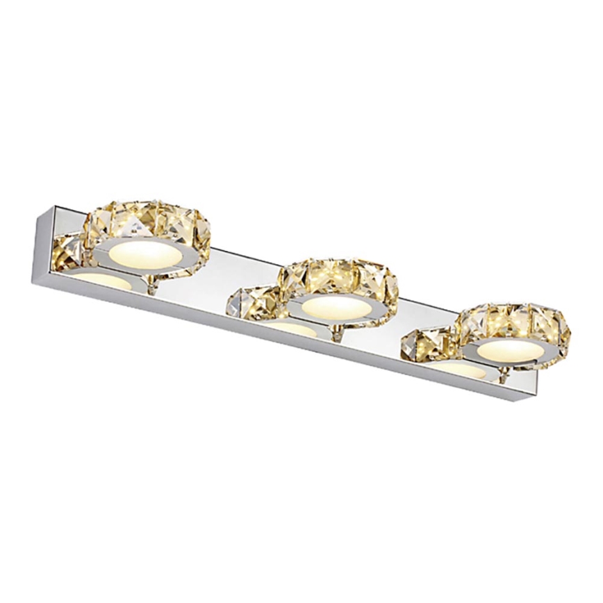 LED Krištáľové nástenné svietidlo CHAMPAGNE 3xLED/3W/230V