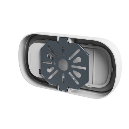 LED Kúpeľňové nástenné svietidlo PASTILO LED/15W/230V 2700/4000/6000K IK10 IP54 biela oválny