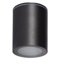 LED Kúpeľňové bodové svietidlo AQILO 1xGU10/7W/230V IP65 čierna