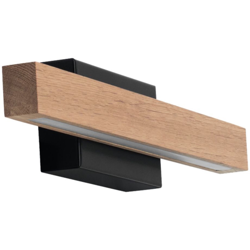 LED Kúpeľňové nástenné svietidlo AQUAVIVA LED/6W/230V 40 cm IP44 dub
