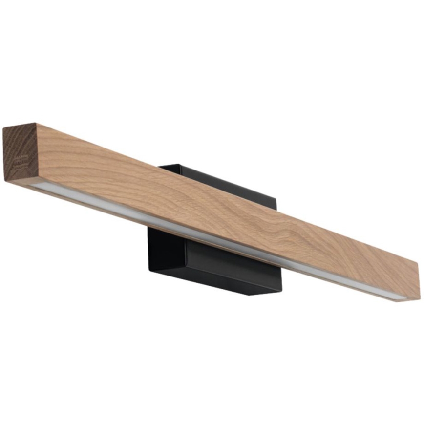 LED Kúpeľňové nástenné svietidlo AQUAVIVA LED/9W/230V 60 cm IP44 dub
