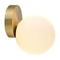 LED Kúpeľňové nástenné svietidlo ARIA 1xG9/5W/230V IP44 zlatá