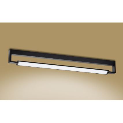 LED Kúpeľňové nástenné svietidlo DEKSTER LED/36W/230V IP44 čierna