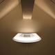 LED Kúpeľňové nástenné svietidlo so senzorom LED/10W/230V 4000K IP54 biela