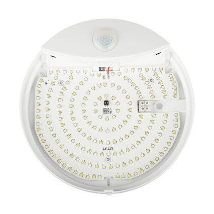 LED Kúpeľňové nástenné svietidlo so senzorom SAMSUNG CHIP LED/15W/230V 3000/4000/6000K IP44 biela
