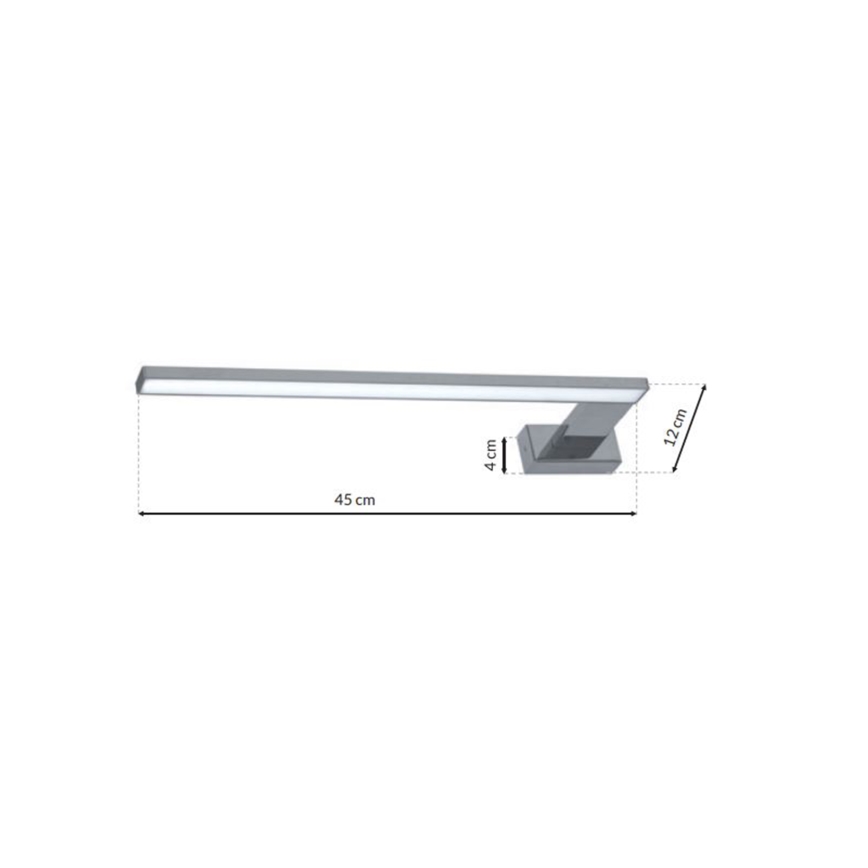 LED Kúpeľňové nástenné svietidlo SHINE 1xLED/11W/230V IP44