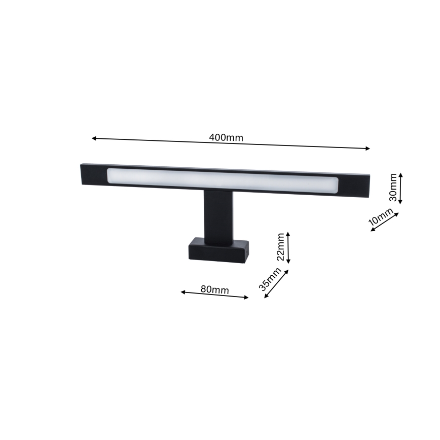 LED Kúpeľňové nástenné svietidlo SHINE 1xLED/7W/230V IP44
