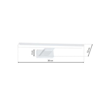 LED Kúpeľňové nástenné svietidlo SHINE 1xLED/7W/230V IP44
