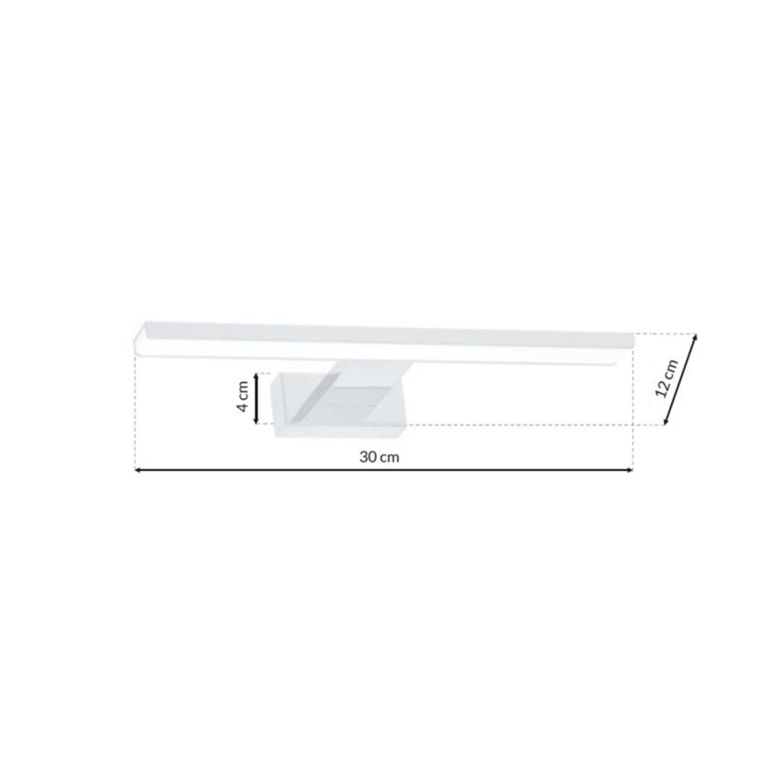 LED Kúpeľňové nástenné svietidlo SHINE 1xLED/7W/230V IP44