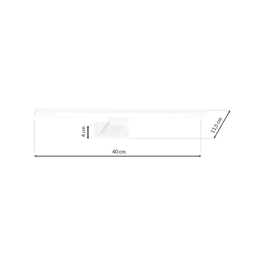LED Kúpeľňové nástenné svietidlo SHINE 1xLED/7W/230V IP44