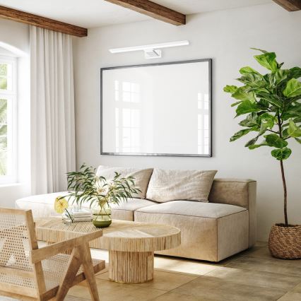 LED Kúpeľňové nástenné svietidlo SHINE LED/13,8W/230V 60 cm IP44 biela