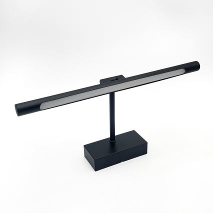 LED kúpeľňové osvetlenie na zrkadlo MIRROR LED/6W/230V 4000K IP44 40 cm čierne