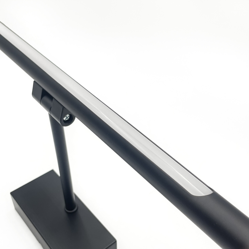 LED kúpeľňové osvetlenie na zrkadlo MIRROR LED/6W/230V 4000K IP44 40 cm čierne