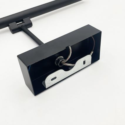 LED kúpeľňové osvetlenie na zrkadlo MIRROR LED/6W/230V 4000K IP44 40 cm čierne