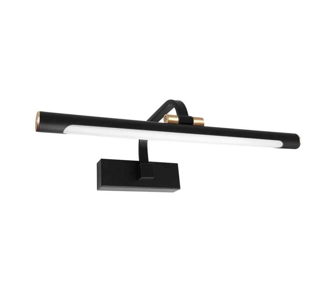 LED kúpeľňové osvetlenie na zrkadlo VINCI LED/12W/230V 40 cm IP44 čierna ML2033