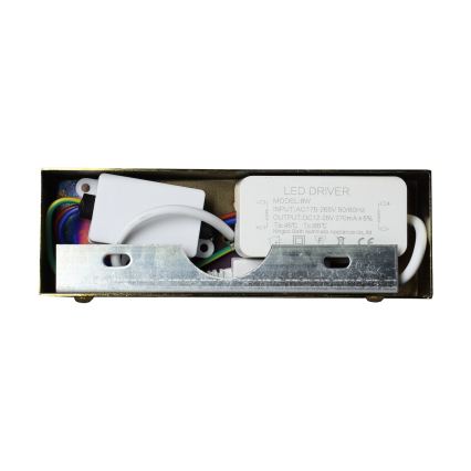 LED osvetlenie zrkadla do kúpeľne KLIMT LED/8W/230V 3000/4000/6000K 40 cm IP44 zlatá