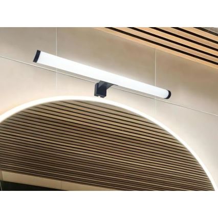 LED kúpeľňové osvetlenie pre zrkadlo LED/10W/230V 45 cm IP44 čierne