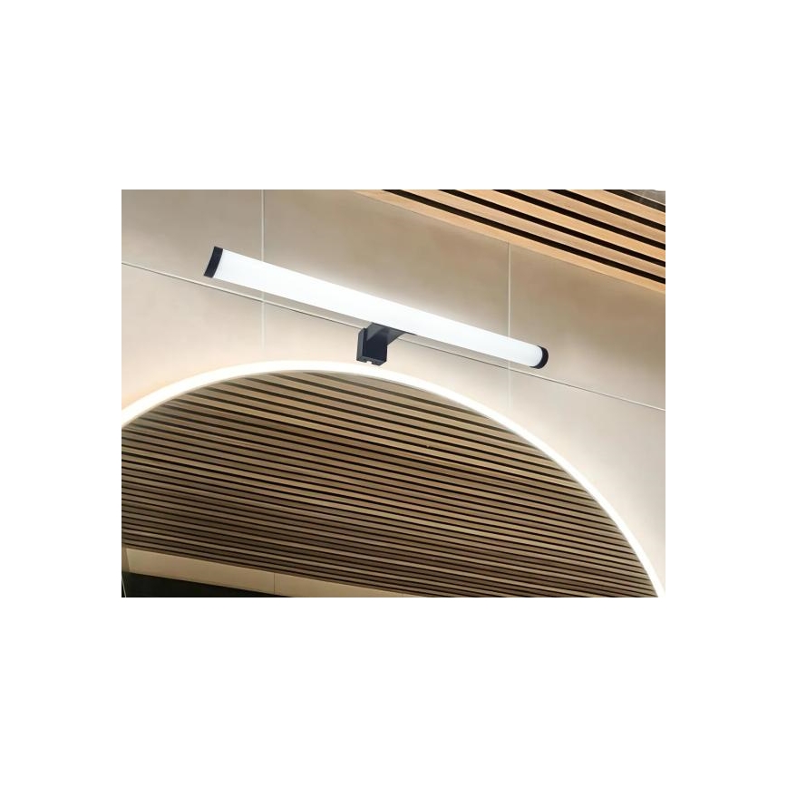 LED kúpeľňové osvetlenie pre zrkadlo LED/10W/230V 45 cm IP44 čierne