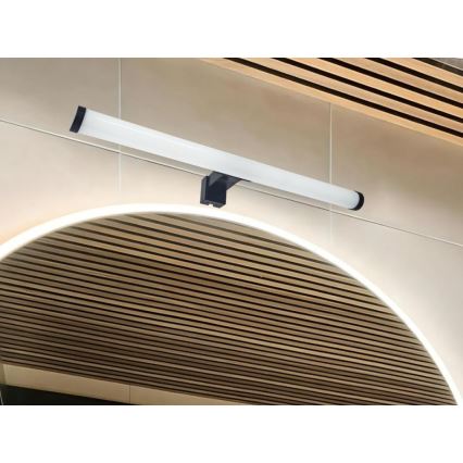 LED kúpeľňové osvetlenie pre zrkadlo LED/10W/230V 45 cm IP44 čierne
