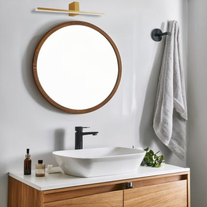 LED Kúpeľňové osvetlenie zrkadla ARTEMIS LED/13,8W/230V 4000K 60 cm IP44 zlatá