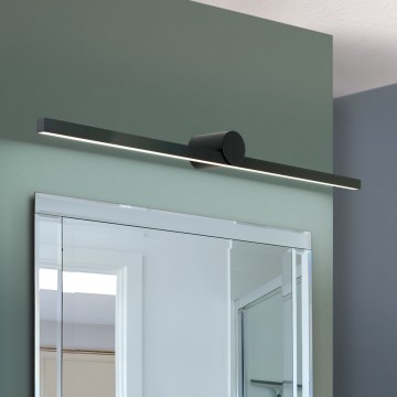 LED Kúpeľňové osvetlenie zrkadla BEAUTY LED/24W/230V 101 cm IP54 čierna
