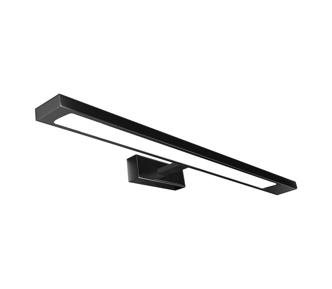 LED Kúpeľňové osvetlenie zrkadla KLIMT LED/12W/230V 3000/4000/6000K 60 cm IP44 čierna ML2036