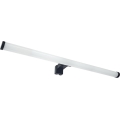 LED kúpeľňové osvetlenie zrkadla LED/12W/230V 59,5 cm IP44 čierna