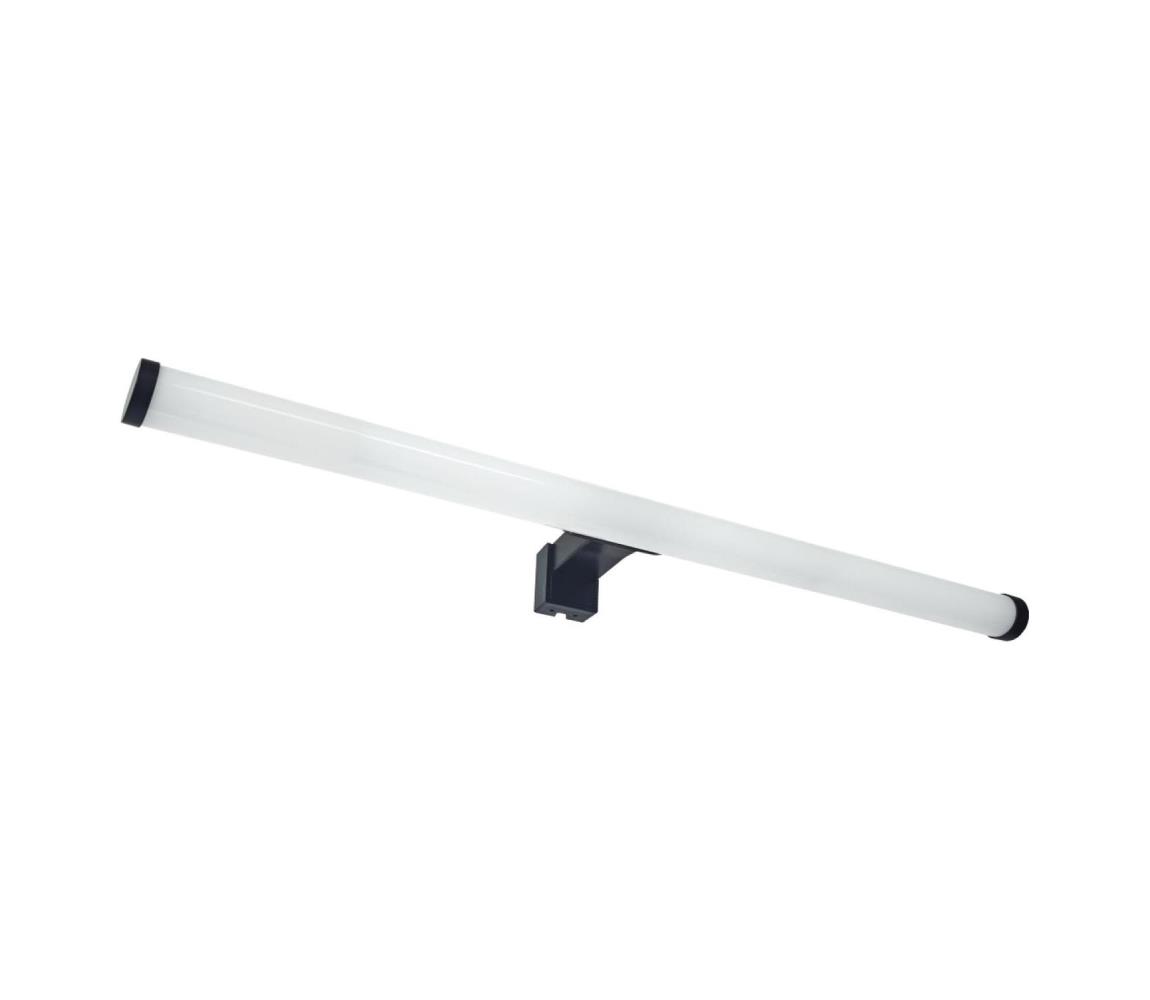 LED kúpeľňové osvetlenie zrkadla LED/12W/230V 59,5 cm IP44 čierna LNL7722/BK