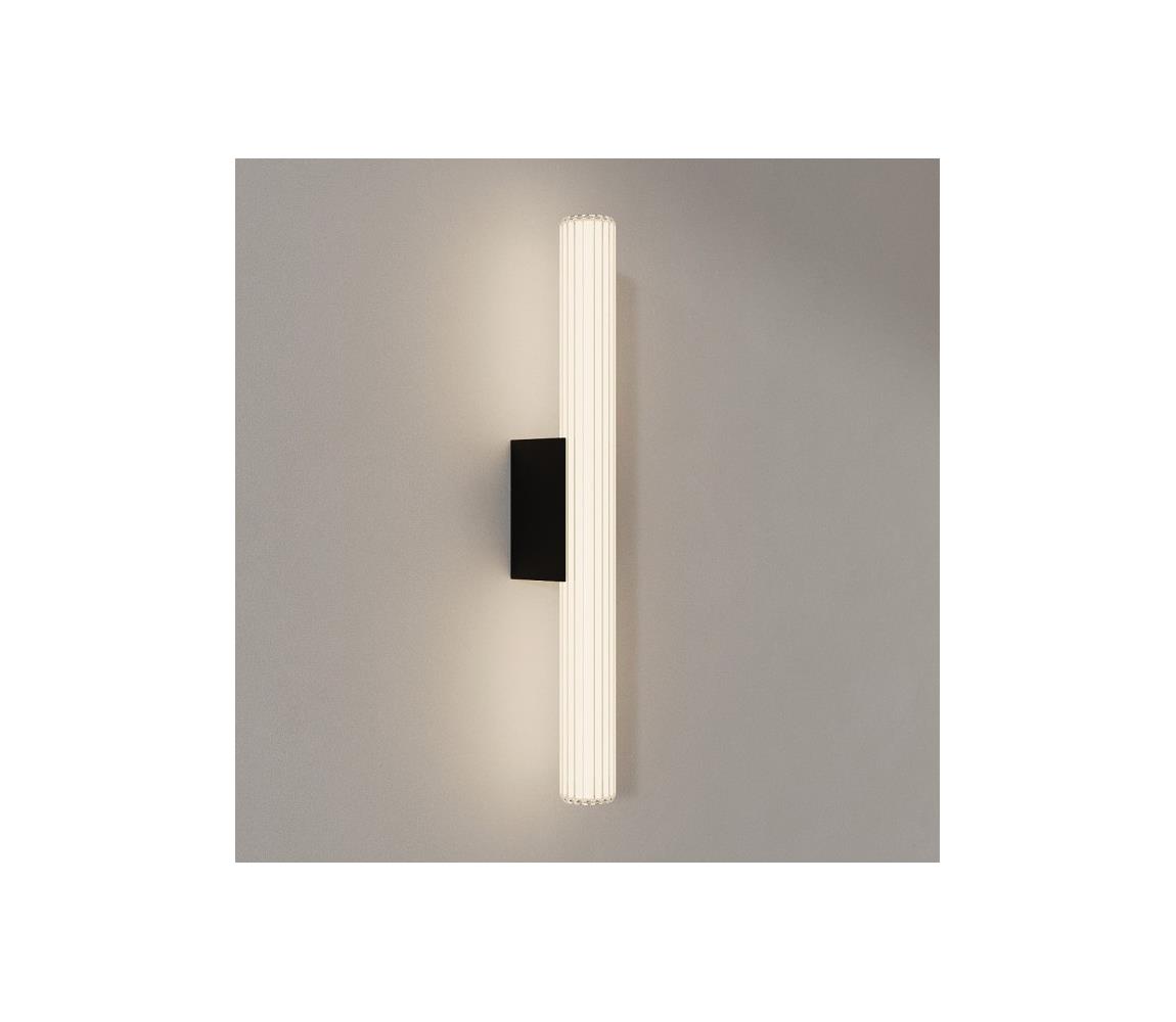 Light Prestige LED kúpeľňové osvetlenie zrkadla LINEA LED/12W/230V 3000/4000/6000K IP44 61 cm čierna LP-0510/1W-61 BK