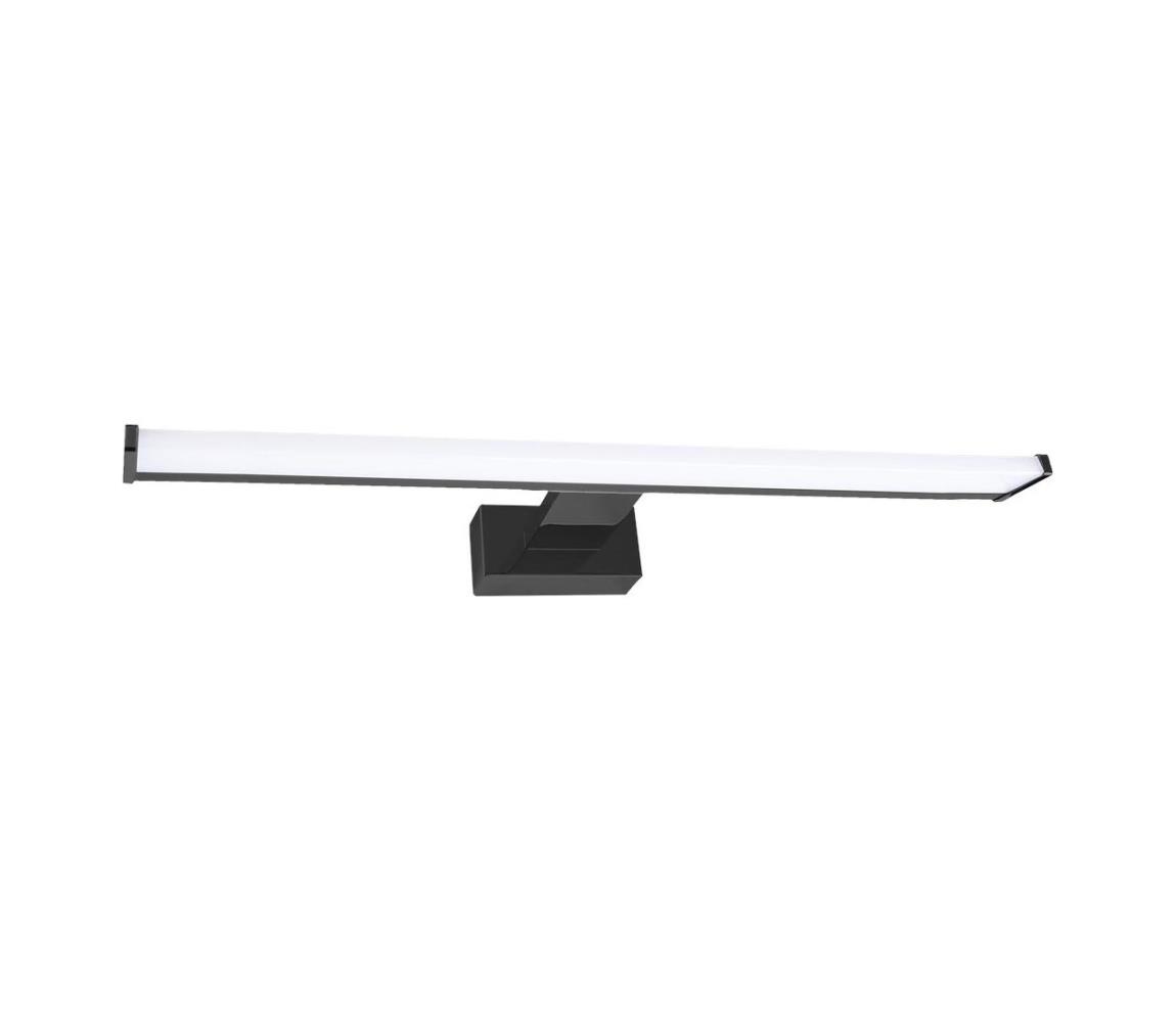 LED kúpeľňové osvetlenie zrkadla MIRORE LED/10W/230V 60 cm IP44 čierne ML2026