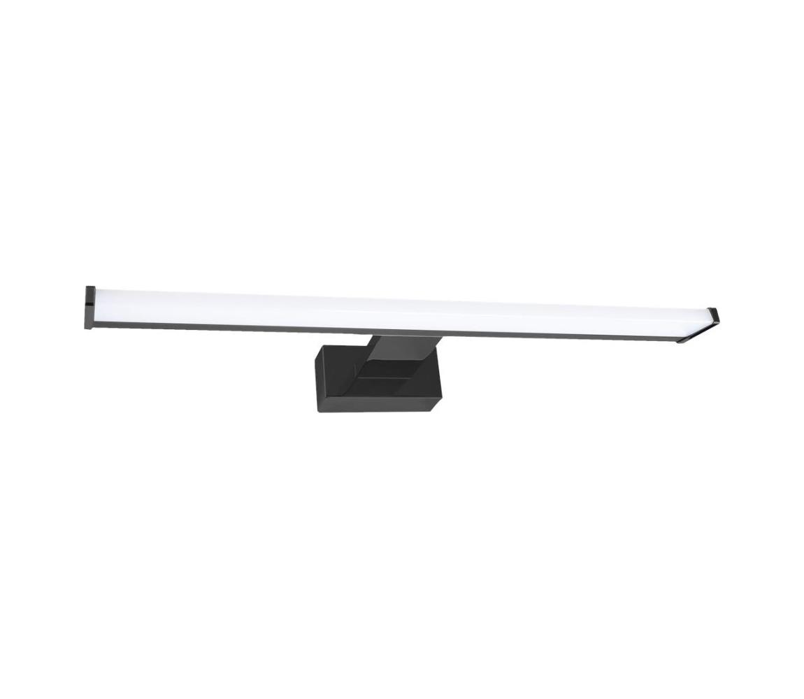 LED Kúpeľňové osvetlenie zrkadla MIRORE LED/8W/230V 40 cm IP44 čierna ML2025