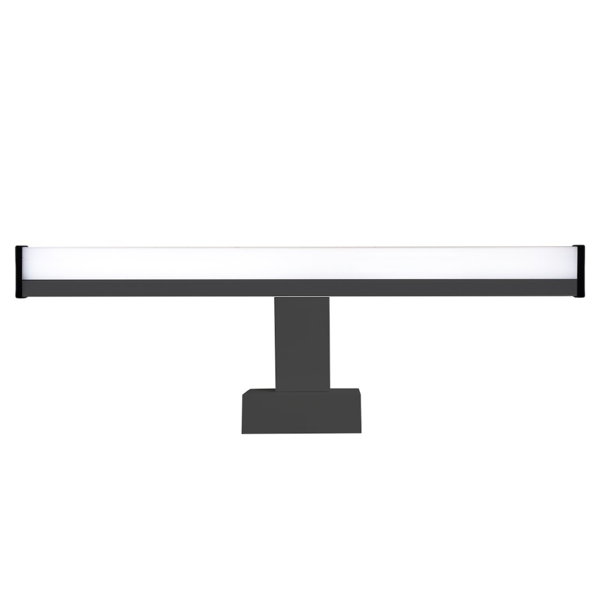 LED Kúpeľňové osvetlenie zrkadla MIRORE LED/8W/230V 40 cm IP44 čierna