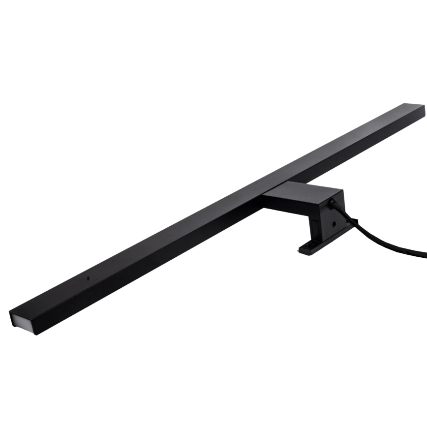 LED Kúpeľňové osvetlenie zrkadla SAMOS LED/15W/230V 4000K 90 cm IP44 čierna