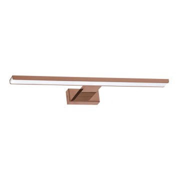 LED Kúpeľňové osvetlenie zrkadla SHINE LED/13,8W/230V IP44 rose gold