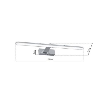 LED Kúpeľňové osvetlenie zrkadla SPLASH LED/12W/230V IP44