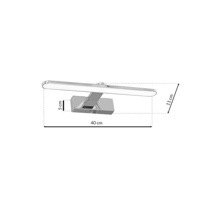 LED Kúpeľňové osvetlenie zrkadla SPLASH LED/8W/230V IP44