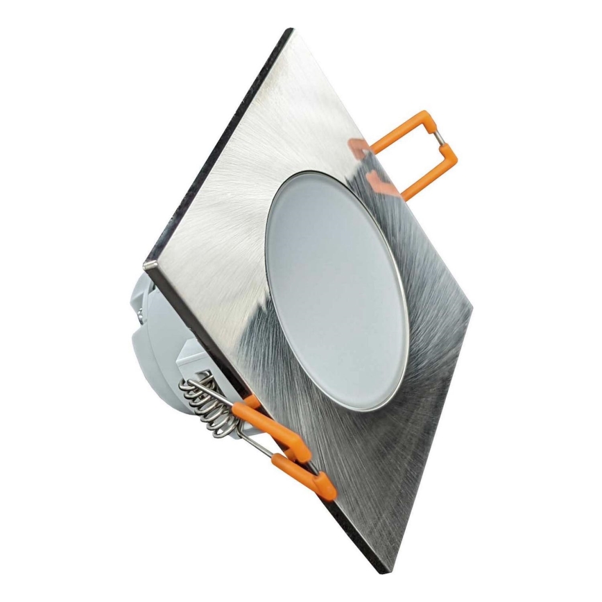 LED Kúpeľňové podhľadové svietidlo BONO LED/5W/230V 4000K IP65 lesklý chróm