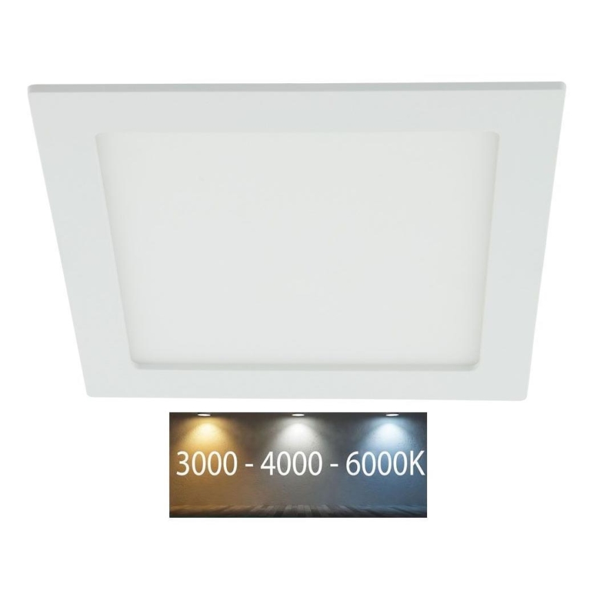 LED Kúpeľňové podhľadové svietidlo LED/18W/230V 3000/4000/6000K IP44