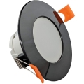 LED Kúpeľňové podhľadové svietidlo LED/5W/230V 3000K IP65 čierna