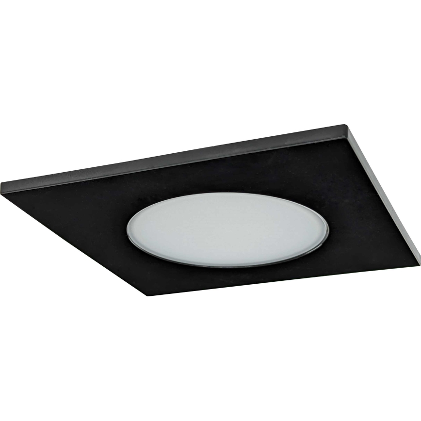 LED Kúpeľňové podhľadové svietidlo BONO LED/5W/230V 3000K IP65 čierna