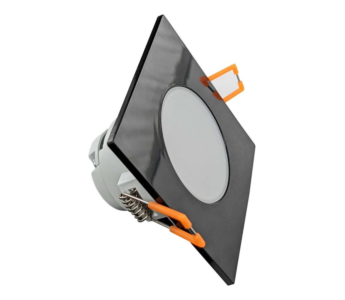 Greenlux LED Kúpeľňové podhľadové svietidlo LED/5W/230V 4000K IP65 čierna