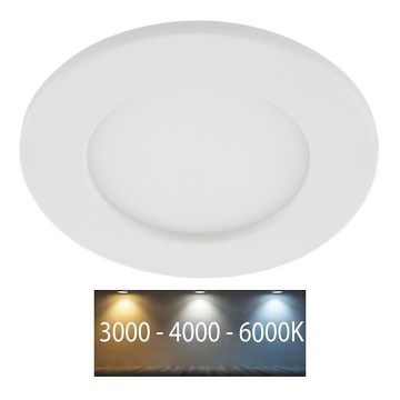 LED Kúpeľňové podhľadové svietidlo LED/6W/230V 3000/4000/6000K IP44