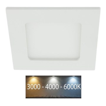 LED Kúpeľňové podhľadové svietidlo LED/6W/230V 3000/4000/6000K IP44