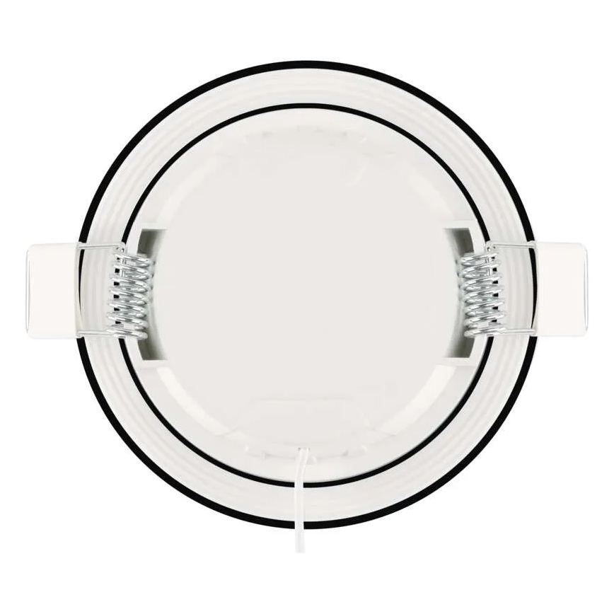 LED Kúpeľňové podhľadové svietidlo LORI LED/4,5W/230V IP65 2700/4000K pr. 8,5 cm čierna