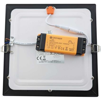 LED Kúpeľňové podhľadové svietidlo VEGA LED/12W/230V 3800K 16,8 cm IP44