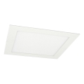 LED Kúpeľňové podhľadové svietidlo VEGA LED/18W/230V 2800K 22,5 cm IP44 snehovo biela