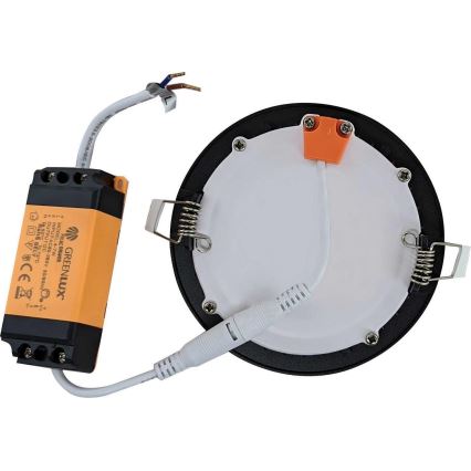 LED Kúpeľňové podhľadové svietidlo VEGA LED/6W/230V 3800K pr. 11,8 cm IP44