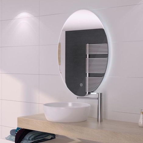 LED Kúpeľňové podsvietené zrkadlo s dotykovým ovládaním IP44
