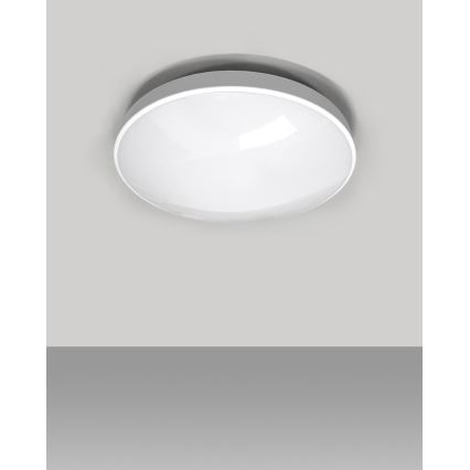 LED Kúpeľňové stropné svietidlo CIRCLE LED/12W/230V 4000K pr. 25 cm IP44 biela