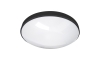 LED Kúpeľňové stropné svietidlo CIRCLE LED/36W/230V 4000K pr. 45 cm IP44 čierna